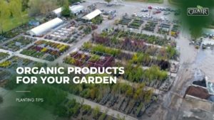 Organic Products for Your Garden