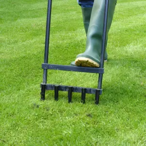 Aerating Lawn