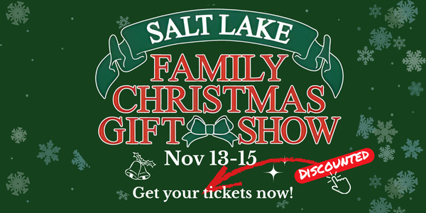 Salt Lake Family Christmas Gift Show Discount Ticket